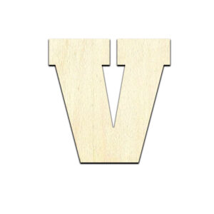Alphabet Letters Laser Cut Out Unfinished Wood Shape Craft - Image 22