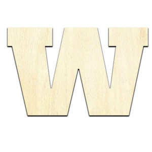Alphabet Letters Laser Cut Out Unfinished Wood Shape Craft - Image 23