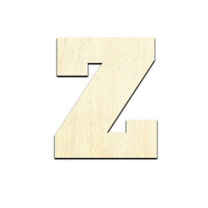 Alphabet Letters Laser Cut Out Unfinished Wood Shape Craft - Image 26
