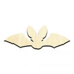 Bat 3 Unfinished Wood Shape Craft Supply