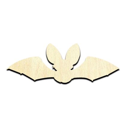 Bat 3 Unfinished Wood Shape Craft Supply