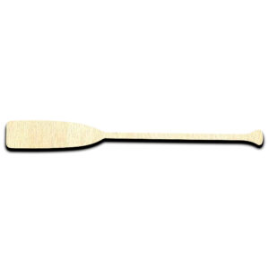 Boat Oar Laser Cut Out Unfinished Wood Shape Craft Supply