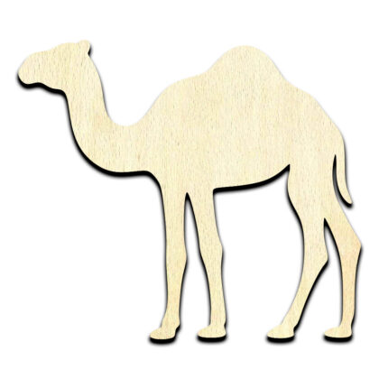 Camel #2 Laser Cut Out Unfinished Wood Shape Craft Supply