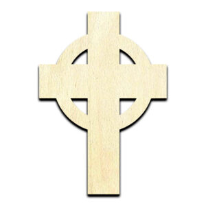 Cross 4 Laser Cut Out Unfinished Wood Shape Craft Supply