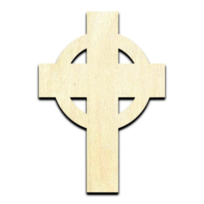 Cross 4 Laser Cut Out Unfinished Wood Shape Craft Supply