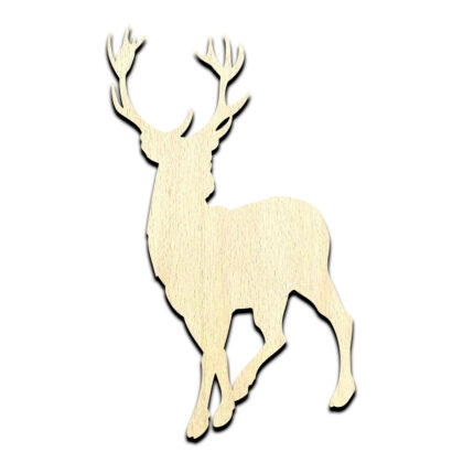 Deer 1 Unfinished Wood Shape Craft Supply