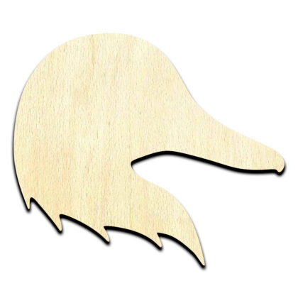 Duck Head Laser Cut Out Unfinished Wood Shape Craft Supply