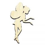 Fairy #2 Laser Cut Out Unfinished Wood Shape Craft Supply