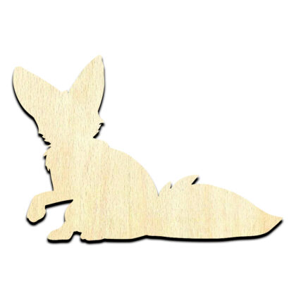 Fox 2 Unfinished Wood Shape Craft Supply