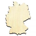 Germany Laser Cut Out Unfinished Wood Shape Craft Supply