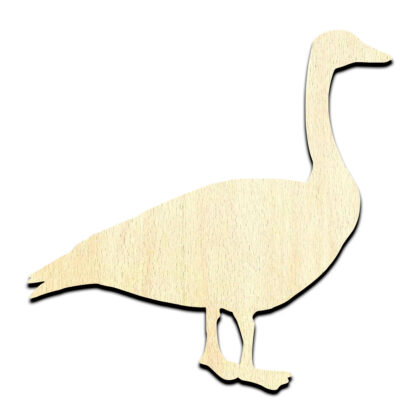 Goose Unfinished Wood Shape Craft Supply