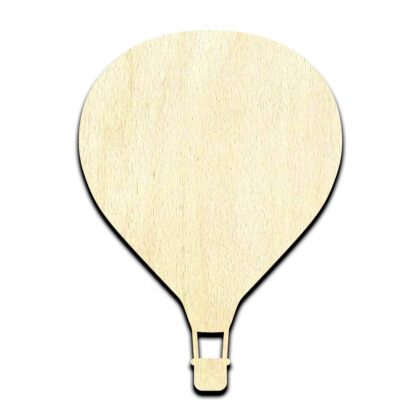 Hot Air Ballon Laser Cut Out Unfinished Wood Shape Craft Supply