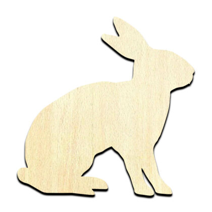 Jack Rabbit Unfinished Wood Shape Craft Supply