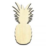 Pineapple Laser Cut Out Unfinished Wood Shape Craft