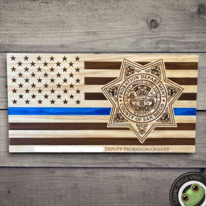 San Diego Probation Dept Flag
