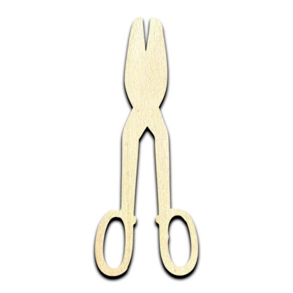 Cutting Shears Cut Out Unfinished Wood Shape Craft Supply
