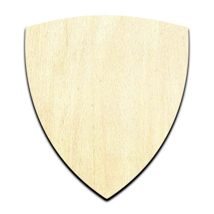 Shield 2 Cut Out Unfinished Wood Shape Craft Supply