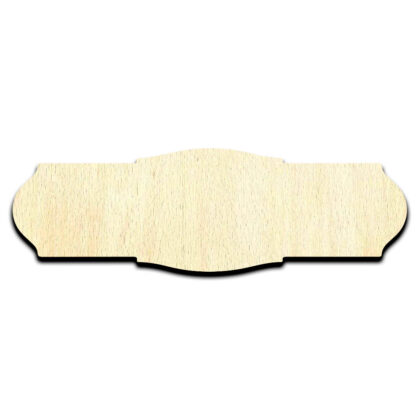 Sign and Banner 1 Laser Cut Out Unfinished Wood Shape Craft Supply