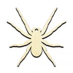 Spider Laser Cut Out Unfinished Wood Shape Craft Supply