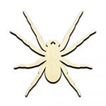 Spider Laser Cut Out Unfinished Wood Shape Craft Supply