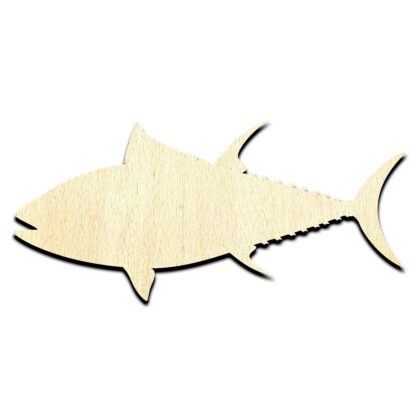 Tuna Fish 2 Unfinished Wood Shape Craft Supply