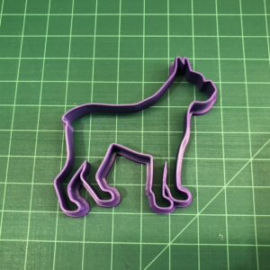 Boxer Dog Shaped Cookie Cutter