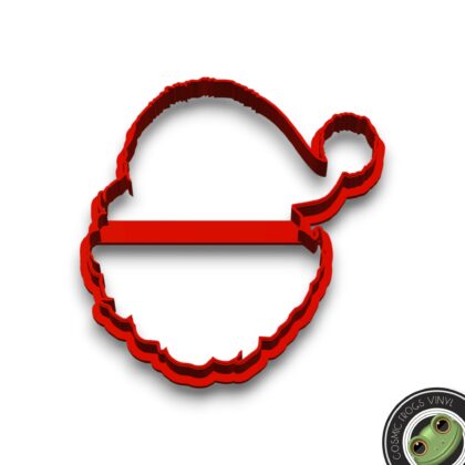 Santa Claus Shaped Cookie Cutter
