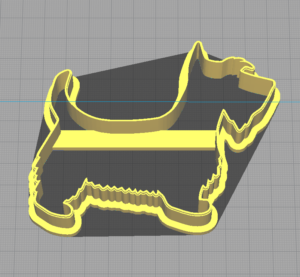 Scottie Dog Scottish Terrier Cookie Cutter Shaped Cookie Cutter