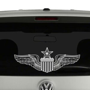 Air Force Senior Pilot Wings Vinyl Decal Sticker