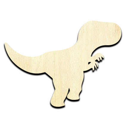 Baby Dino Dinosaur #11 Laser Cut Out Unfinished Wood Shape Craft Supply