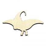 Baby Dino Dinosaur #2 Laser Cut Out Unfinished Wood Shape Craft Supply