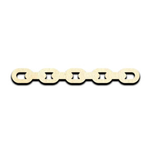 Chain Laser Cut Out Unfinished Wood Shape Craft Supply