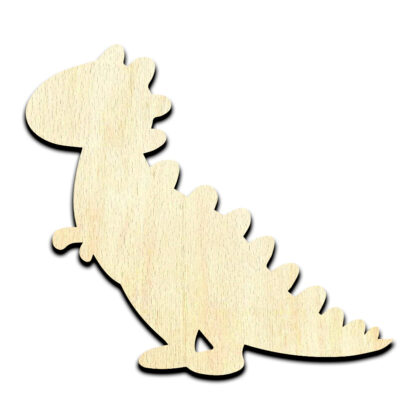 Baby Dino Dinosaur #5 Laser Cut Out Unfinished Wood Shape Craft Supply