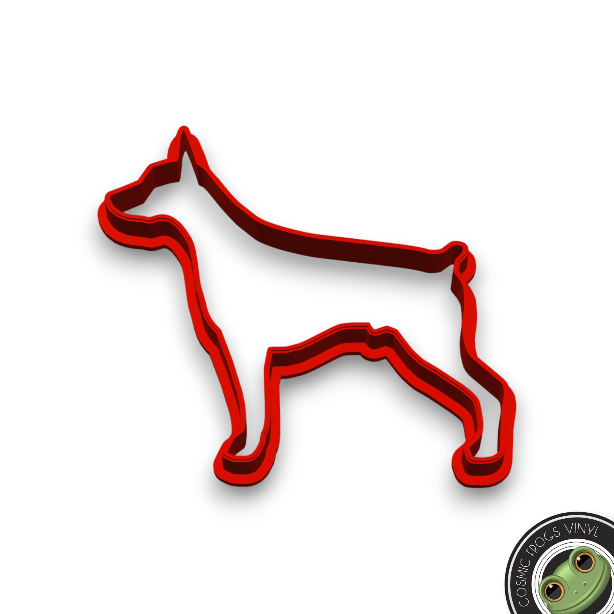 Doberman Dog Puppy Shaped Animal Cookie Cutter