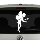 Fairy with Butterfly #2 Vinyl Decal Sticker