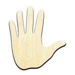 Hand Laser Cut Out Unfinished Wood Shape Craft Supply