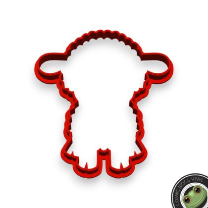 Lamb Baby Sheep Shaped Cookie Cutter