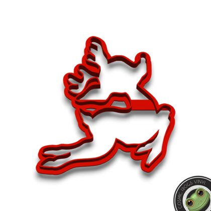 Christmas Rudolph Reindeer Shaped Cookie Cutter