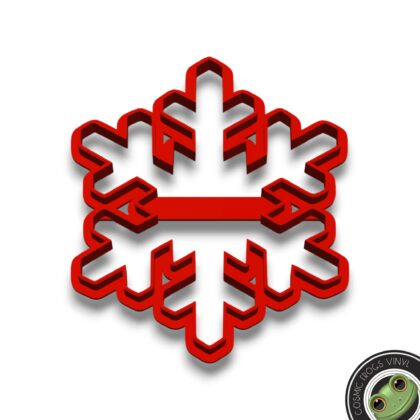 Snowflake Shaped Cookie Cutter