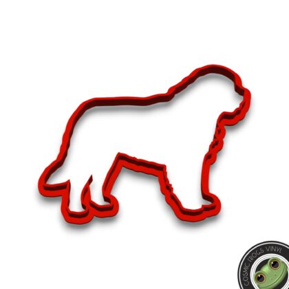Newfoundland Dog Puppy Shaped Cookie Cutter