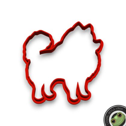 Pomeranian Dog Puppy Shaped Cookie Cutter