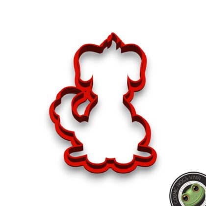 Sitting Dog Puppy Shaped Cookie Cutter