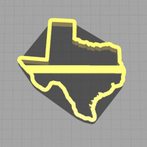 Texas State Shaped Cookie Cutter