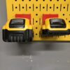DeWalt 20V Max Battery Pegboard Mount 3D Printed