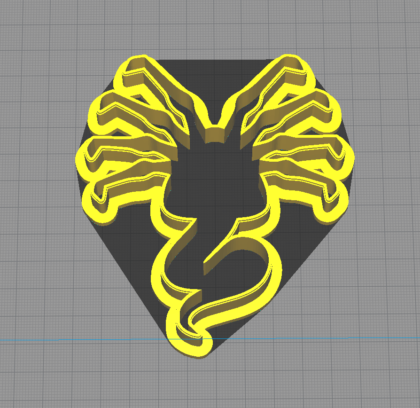 Face Hugger Xenomorph Alien Shaped Cookie Cutter