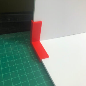 Desktop Photo Background Foam Board Supports 3D Printed Pair