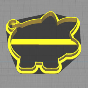 Little Pig Piggy Bank Shaped Cookie Cutter