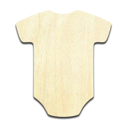 Baby Sleeper Laser Cut Out Unfinished Wood Shape Craft Supply