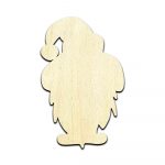 Gnome #1 Laser Cut Out Unfinished Wood Shape Craft Supply