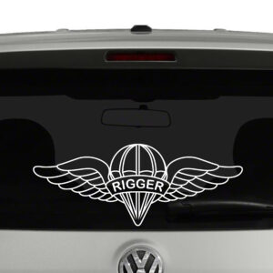 Parachute Rigger Vinyl Decal Sticker